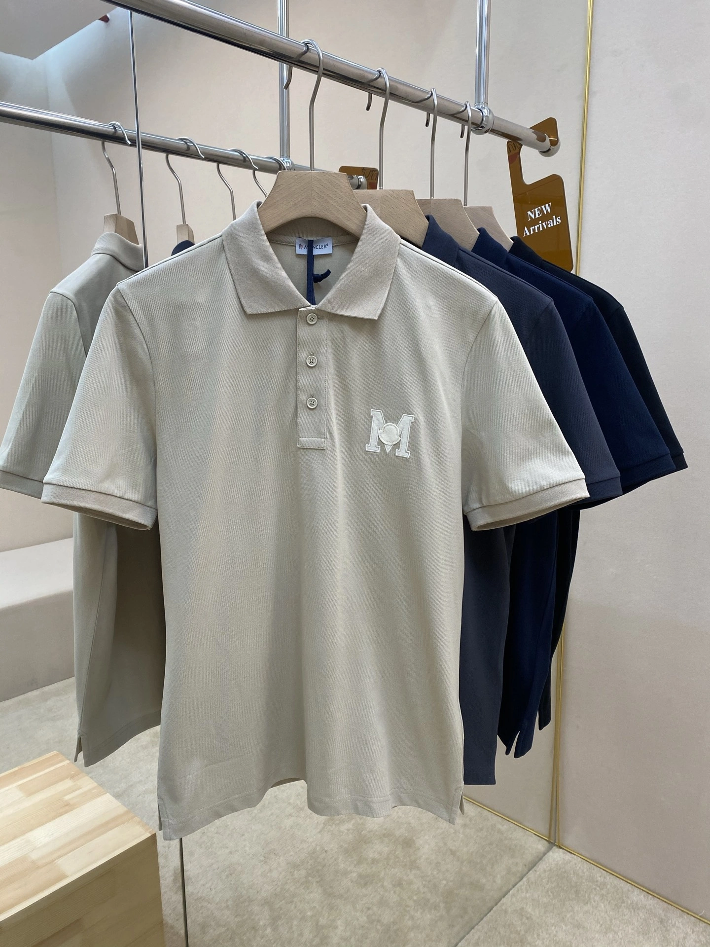 wg.luxury- 7o9385r Polo Cotton 4colour item:E-F501C1108-4